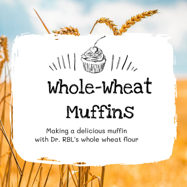 Learn to make basic whole wheat muffins